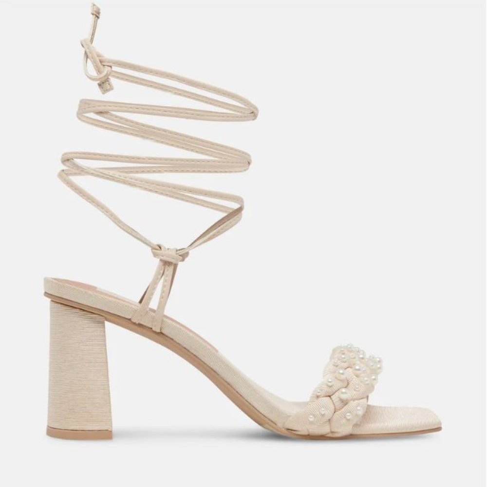 Dolce Vita Paxten Heels Vanilla Pearls
